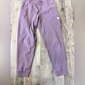 We Wander Women’s Jogger Sweatpants Size Small Mauve Purple Lounge Athleisure